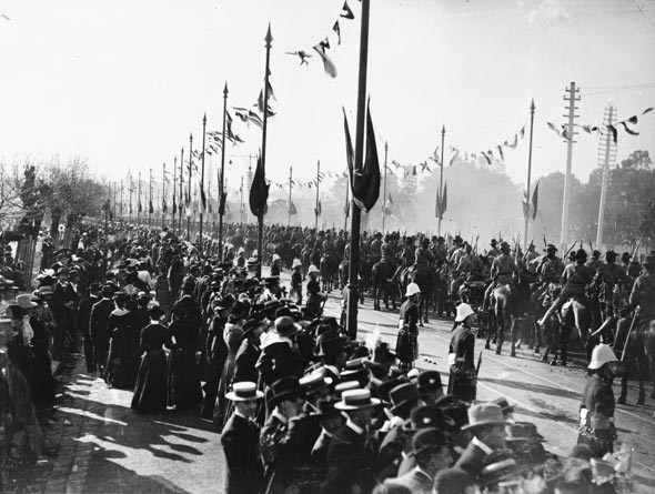 The procession of 6 May, 1901