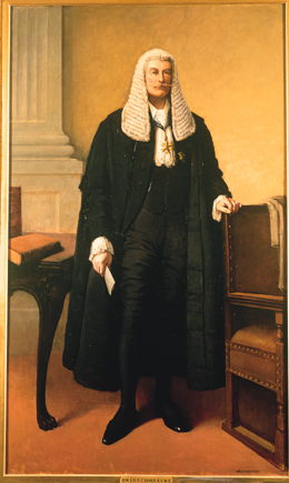 Sir Richard Chaffey Baker, first President of the Senate