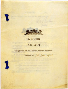 Commonwealth Franchise Act 1902