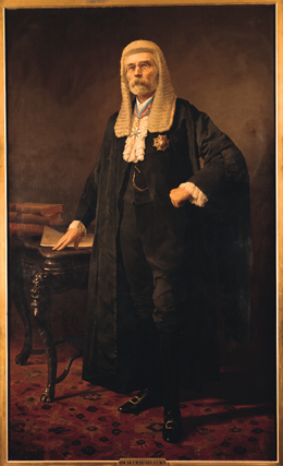 Sir Frederick Holder, first Speaker of the House of Representatives