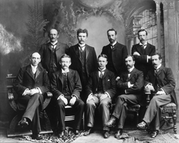 Members of the Parliamentary Reporting Service, May 1901