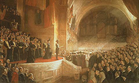 Opening of the first Parliament of the Commonwealth of Australia