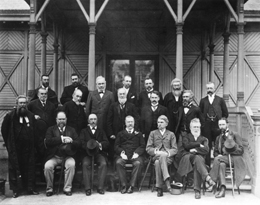 The last meeting of the Federal Council of Australasia, 1899