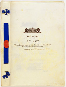 Judiciary Act 1903